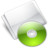 Folder Optical Disc lime